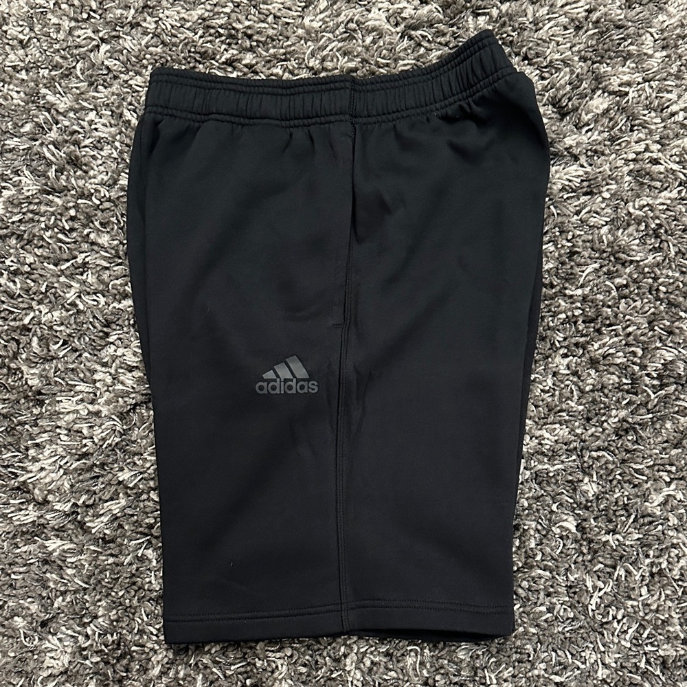 New Mens Adidas Black Performance Shorts